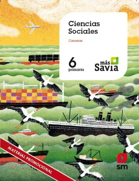 Ciencias Sociales. 6 Primaria. Mas Savia. Canarias