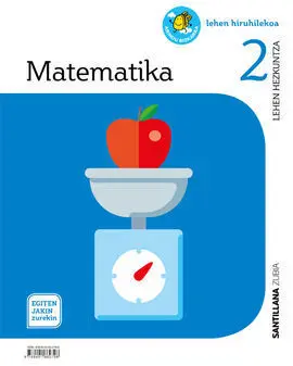 Matematika Arindu Bizkarra 2 Leh Egiten Jakin Zurekin
