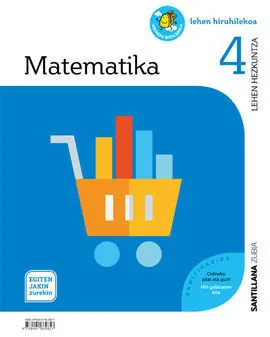 Matematika Arindu Bizkarra 4 Leh Egiten Jakin Zurekin