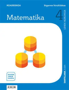 Cuaderno Matematicas 4 Primaria 2 Trim Saber Hacer Contigo Zubia