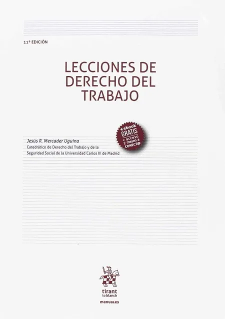 Lecciones de Derecho del Trabajo. 11ª Ed. 2018