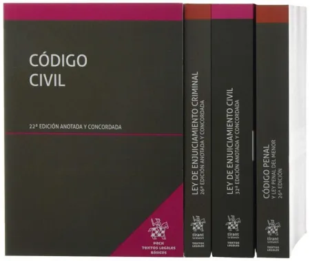 Pack Textos Legales Básicos 2018-2019 (4 Tomos)