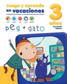 Cuadernos de Vacaciones 3 Años Peg+Gato