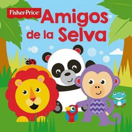 Libro Baño- Amigos de la Selva- Fisher Price