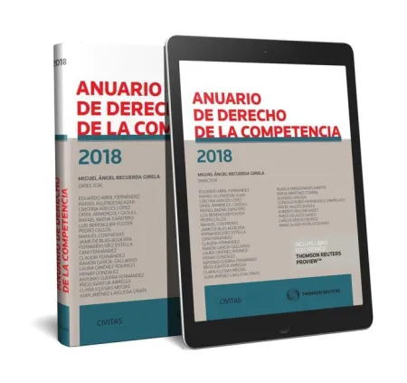 Anuario de Derecho de la Competencia 2018 (Papel + E-Book)