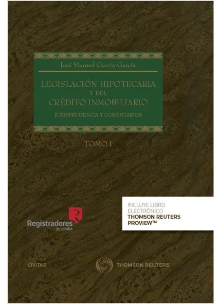 Legislacion Hipotecaria y del Credito Inmobiliario Tomo 1 2