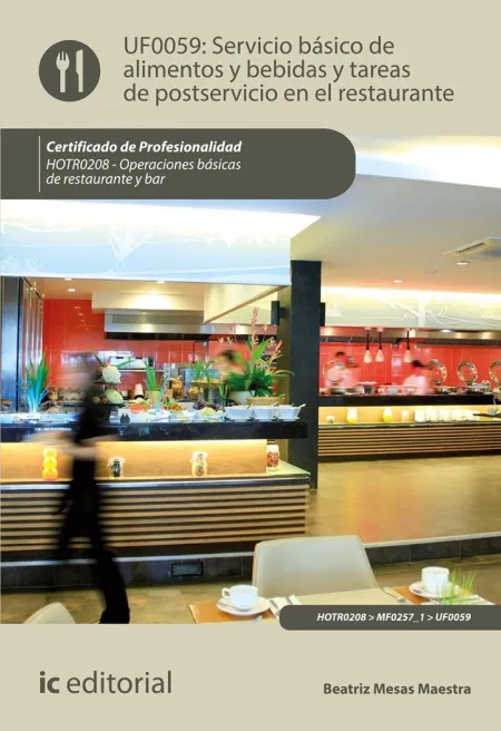 Servicio Básico de Alimentos y Bebidas y Tareas de Postservicio en el Restaurant