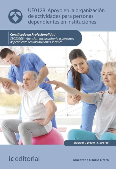 Uf0128 - Apoyo en la Organización de Actividades para Personas Dependientes en Institucio