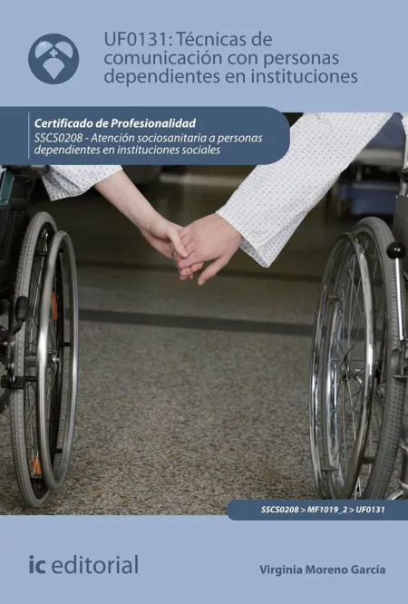 Uf0131 - Técnicas de Comunicación con Personas Dependientes en Instituciones. Sscs0208 -