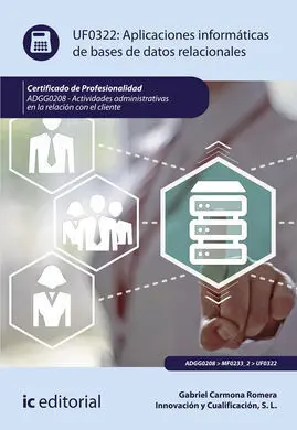 Aplicaciones Informáticas de Bases de Datos Relacionales. Adgg0208 - Actividades