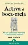 Activa el Boca Oreja