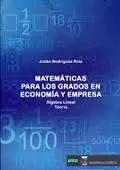 Matemáticas para los Grados en Economía y Empresa Algebra Lineal Teoría Nuevo 20
