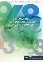 Matematicas para los Grados Economia Empresa Algebra Ejercicios