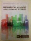 MATEMATICAS APLICADAS A LAS CIENCIAS SOCIALES