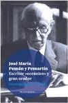 JOSÉ MARÍA PEMÁN Y PEMARTÍN. ESCRITOR 
