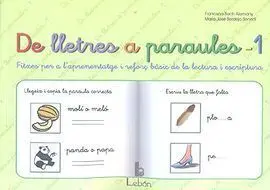 De Lletres a Paraules 1
