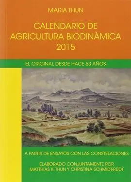 Calendario de Agricultura Biodinámica 2015