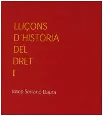 Lliçons D´historia del Dret I