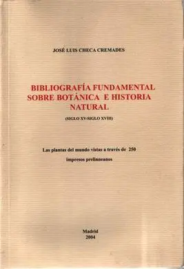 Bibliografía Fundamental Sobre Botánica e Historia Natural