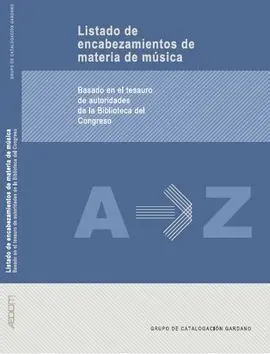 Listado de Encabezamientos de Materia de Música