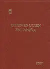 Quien Es Quien en España 2007