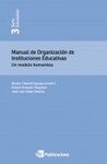 MANUAL DE ORGANIZACIÓN DE INSTITUCIONES EDUCATIVAS