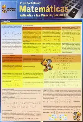 La Guía de Micha, Matemáticas Aplicadas a las Ciencias Sociales, 2 Bachillerato