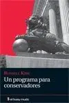 Un Programa para Conservadores
