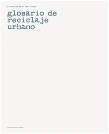 Glosario de Reciclaje Urbano
