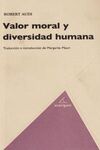 VALOR MORAL Y DIVERSIDAD HUMANA