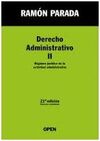 DERECHO ADMINISTRATIVO II (21ª ED.)