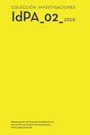 COLECCIÓN INVESTIGACIONES IDPA_02 2016