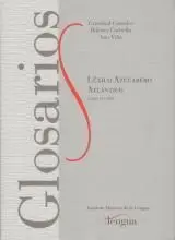 Léxico Azucarero Atlántico. Siglos Xvi-Xvii