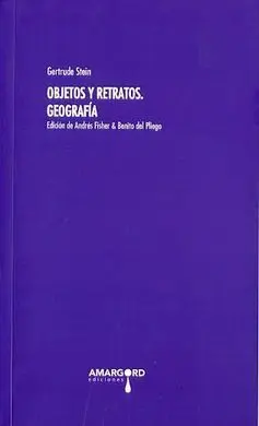 Objetos y Retratos. Geografía