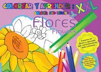 Colorear y Aprender: Flores