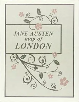 Jane Austen Map Of London