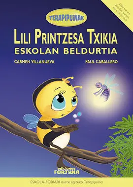 Lili Printzesa Txikia Eskolan Beldurtia