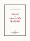 PREFACIO AL MANUAL DE TIPOGRAFIA