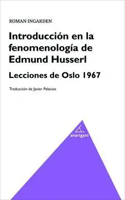 Introducción en la Fenomenología de Edmund Husserl