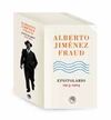ALBERTO JIMÉNEZ FRAUD. EPISTOLARIO, 1905-1964