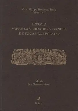 Ensayo Sobre la Verdadera Manera de Tocar el Teclado
