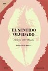 EL SENTIDO OLVIDADO