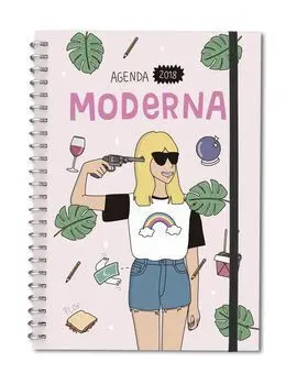 Agenda Anual Bolsillo 2018 Moderna de Pueblo