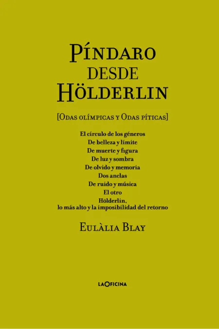 Píndaro Desde Hölderlin