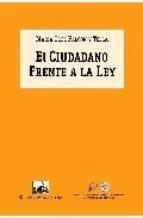El Ciudadano Frente a la Ley
