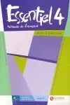 Essentiel 4 Exercices+Cahier+Cd