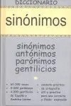 Diccionario de Sinónimos, Antónimos, Parónimos, Gentilicios