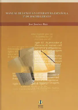 Manual de Lengua y Literatura Española 2º Bachillerato
