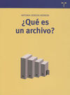 ¿QUÉ ES UN ARCHIVO?