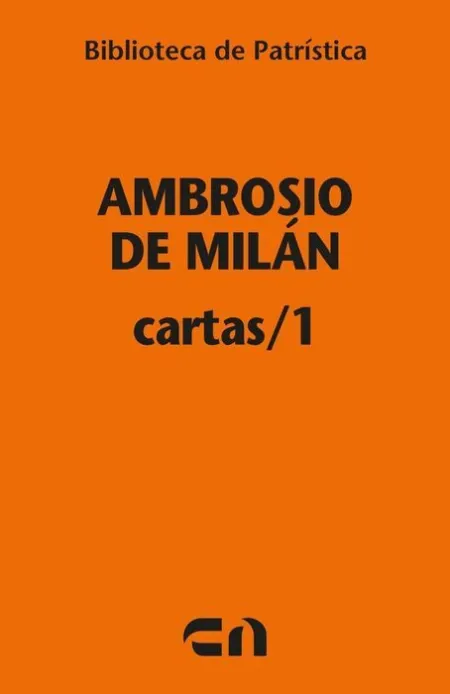 Cartas/1 Ambrosio de Milan